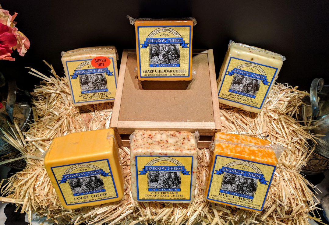 Flavored Cheddar Brunkow Cheese