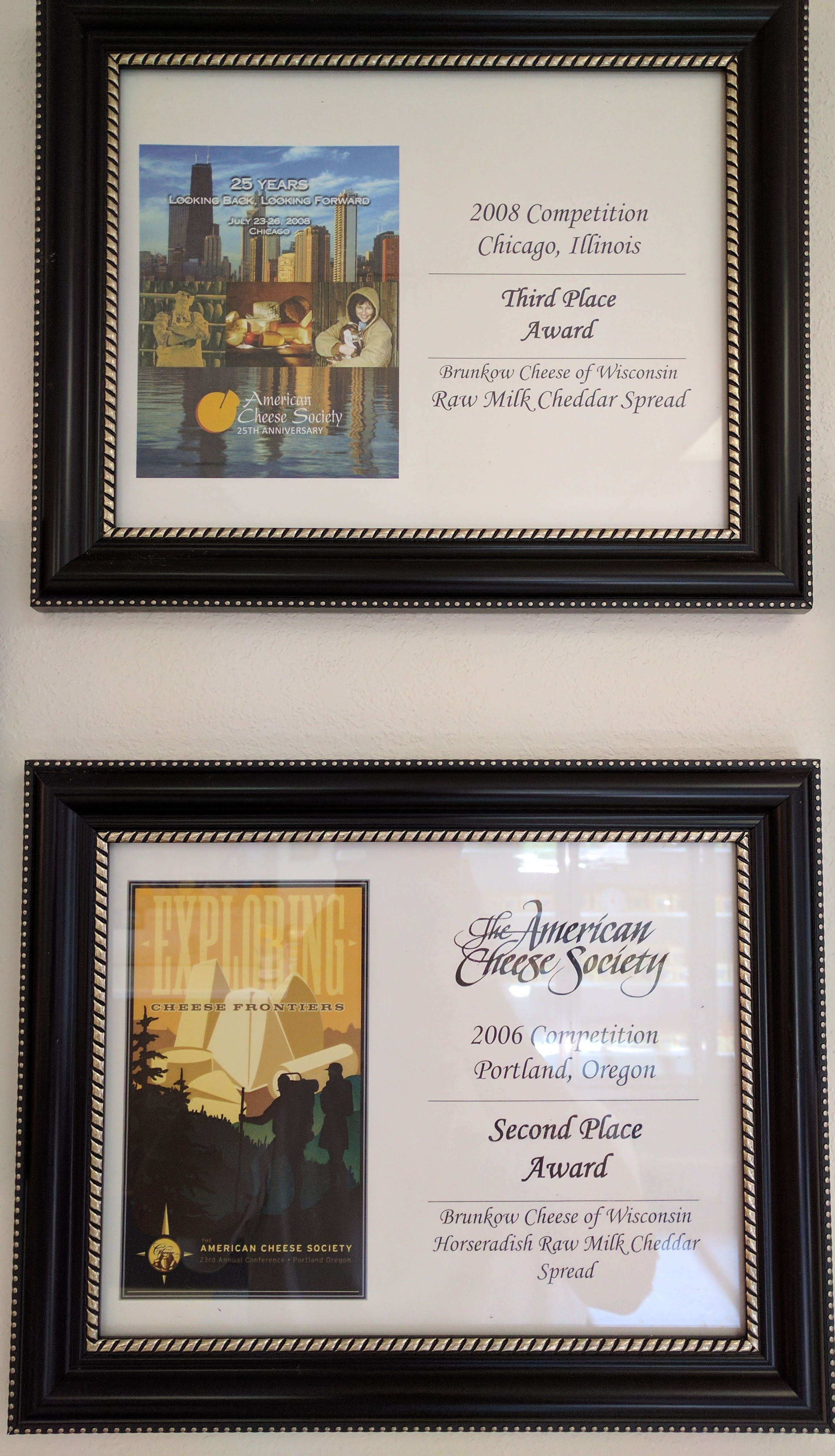 Brunkow Cheese award